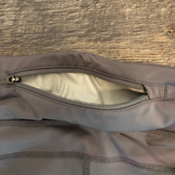 Nike DRI-FIT leggings, size Medium, purple-ish grey Nike emblem missing - Picture 7 of 7